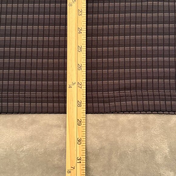 Slazenger Mens M Golf Polo Shirt Plaid‎ Hammock Dunes Challenge Black & Gray - Picture 10 of 13